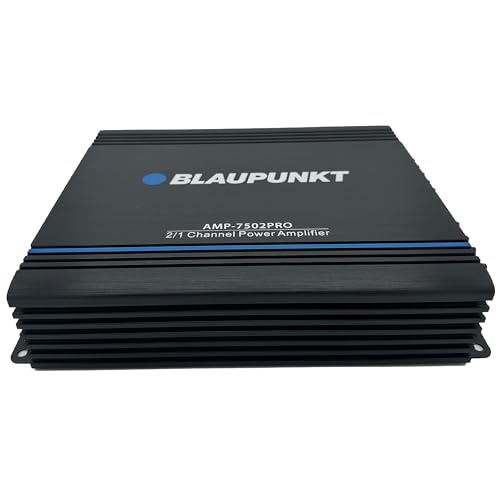Blaupunkt AMP7502PRO - Car Audio 2-Channel Full Range 2 Ohm Stable Amp Amplifier 1500 Watts Blaupunkt AMP7502PRO - Car Audio 2-Channel Full Range 2 Ohm Stable Amp Amplifier 1500 Watts